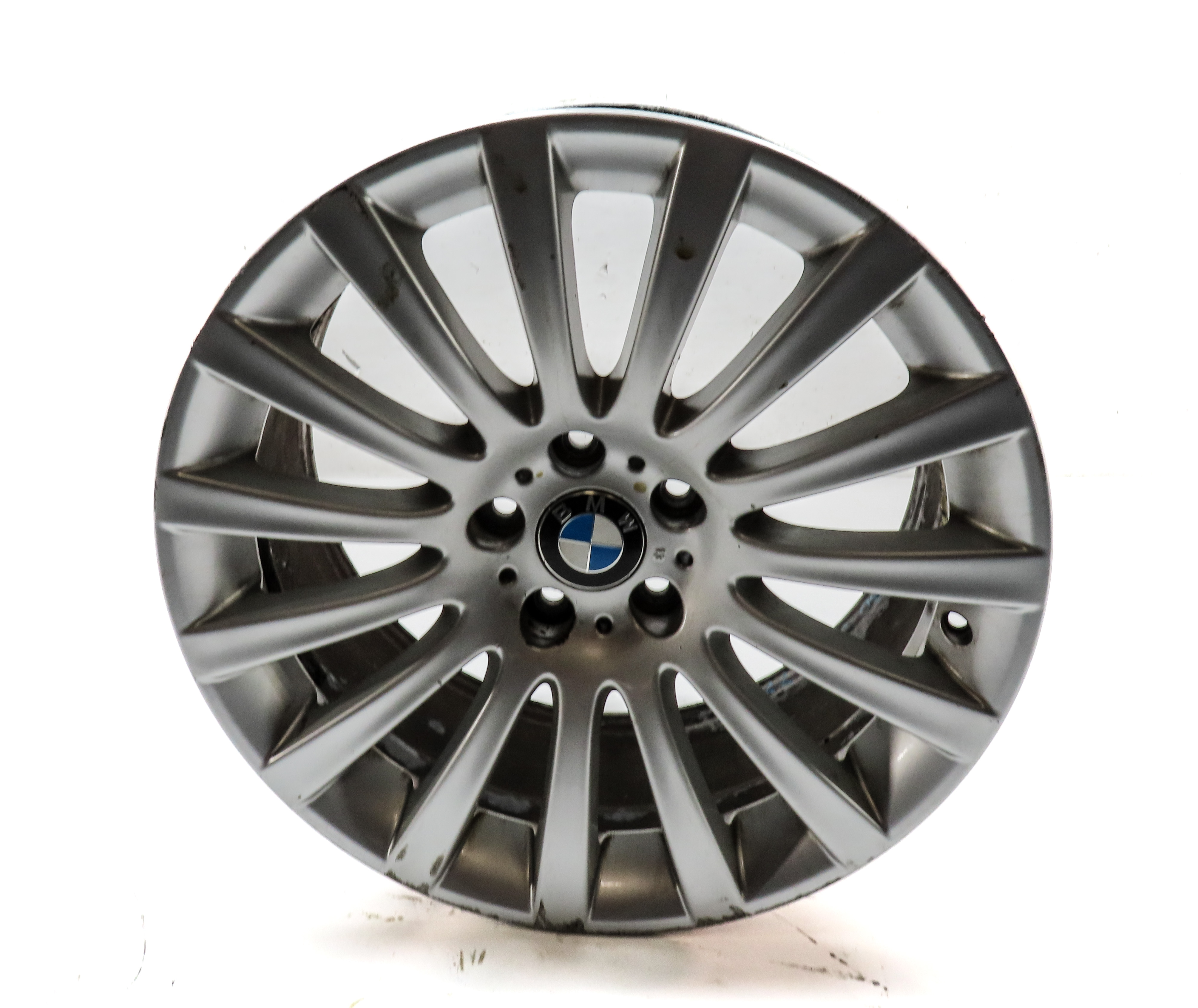 09-17 BMW 535iGT 550iGT 740i 750i 760i B7 (F01 F07) 19x8.5 15 SPOKE WHEEL RIM — exact item pictured